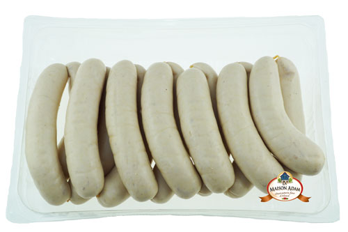 saucisse blanche a griller