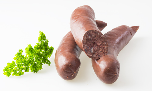 Boudin noir crème